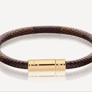 Louis Vuitton - Keep It Bracelet with Gold Clasp